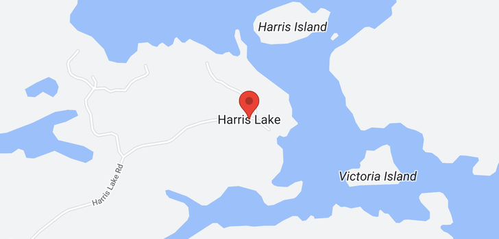 map of 85 HARRIS LAKE WATER